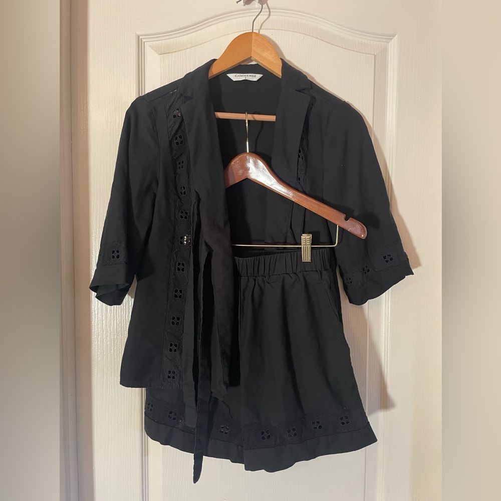 Blouse & Short Matched Set